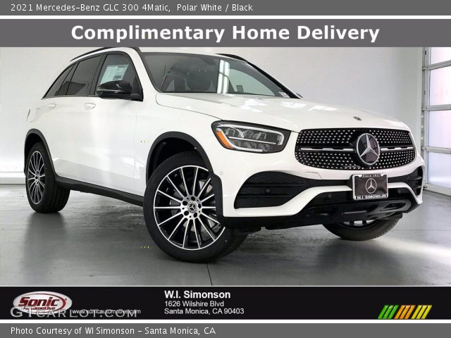 2021 Mercedes-Benz GLC 300 4Matic in Polar White