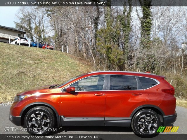 2018 Honda CR-V Touring AWD in Molten Lava Pearl