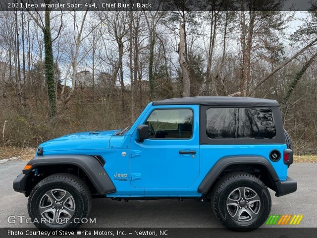 2021 Jeep Wrangler Sport 4x4 in Chief Blue