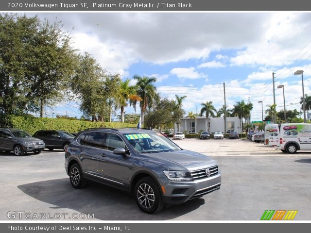 2020 Volkswagen Tiguan SE in Platinum Gray Metallic