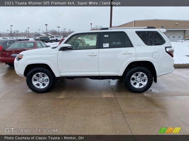 2021 Toyota 4Runner SR5 Premium 4x4 in Super White