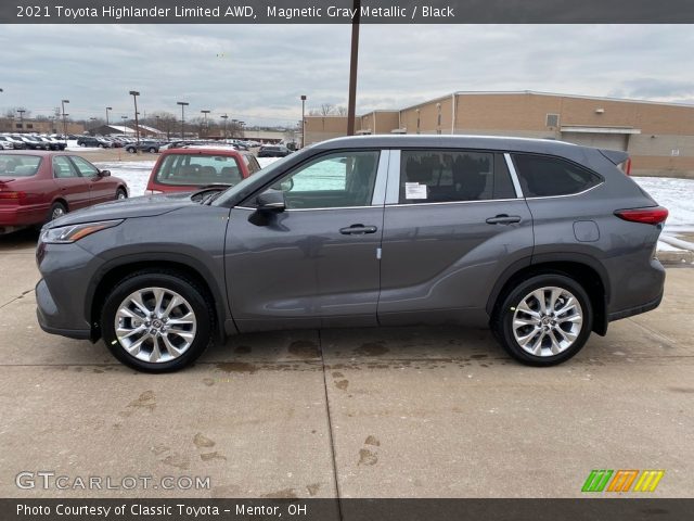 2021 Toyota Highlander Limited AWD in Magnetic Gray Metallic