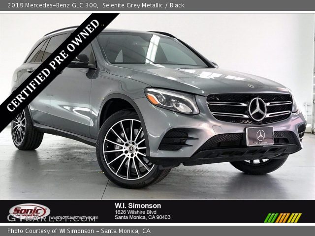 2018 Mercedes-Benz GLC 300 in Selenite Grey Metallic