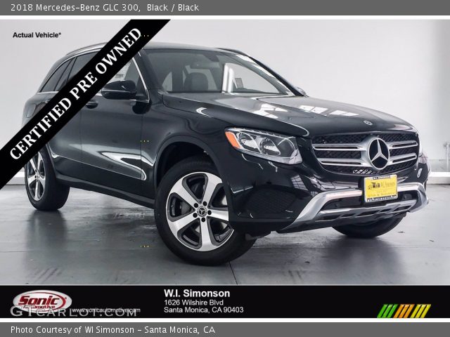 2018 Mercedes-Benz GLC 300 in Black