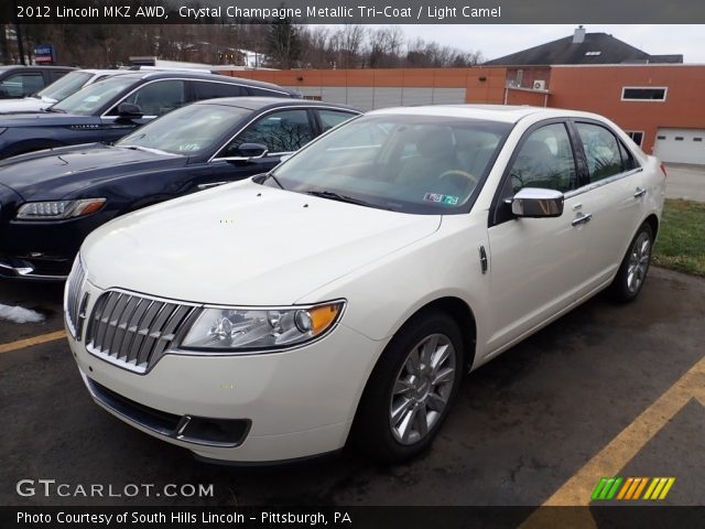 2012 Lincoln MKZ AWD in Crystal Champagne Metallic Tri-Coat