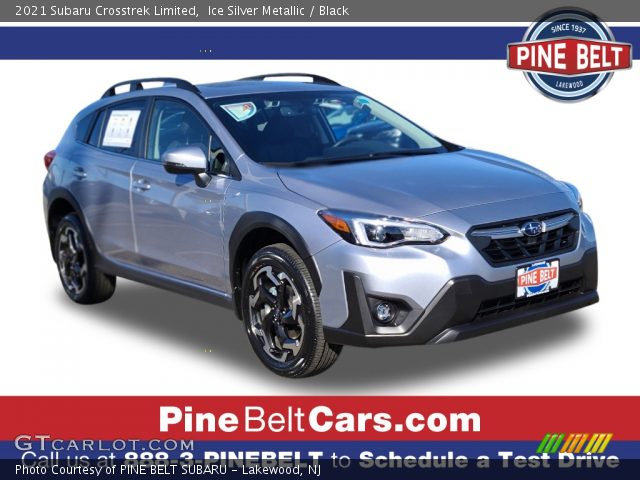 2021 Subaru Crosstrek Limited in Ice Silver Metallic
