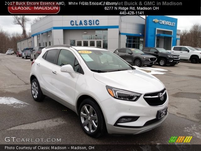 2017 Buick Encore Essence AWD in White Frost Tricoat