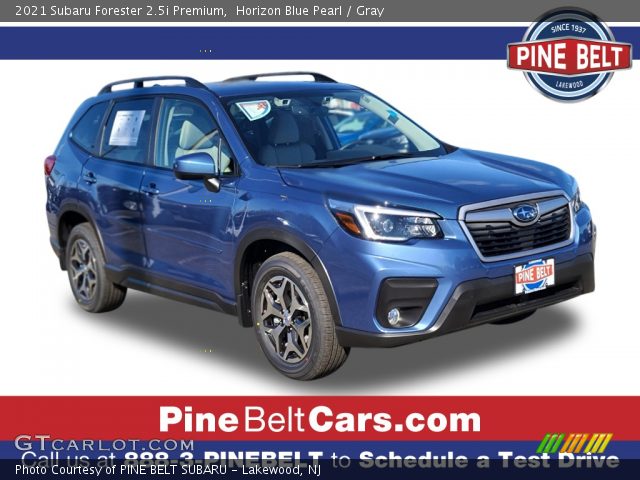 2021 Subaru Forester 2.5i Premium in Horizon Blue Pearl