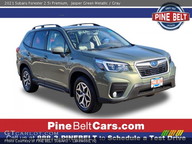 2021 Subaru Forester 2.5i Premium in Jasper Green Metallic
