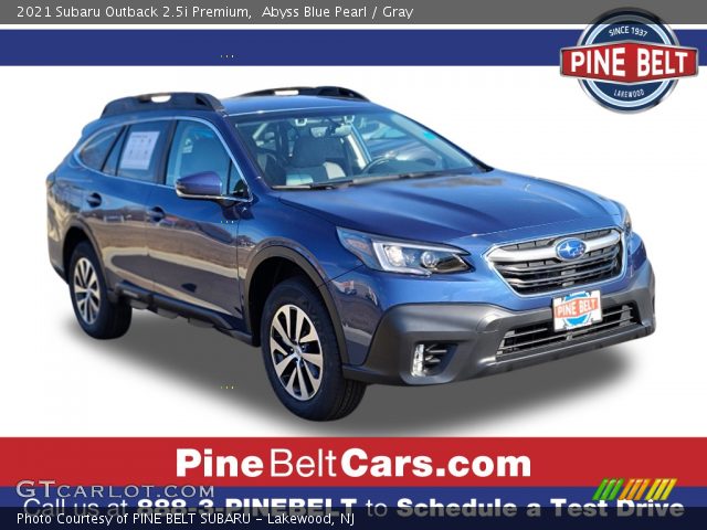 2021 Subaru Outback 2.5i Premium in Abyss Blue Pearl