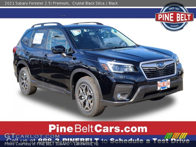 2021 Subaru Forester 2.5i Premium in Crystal Black Silica