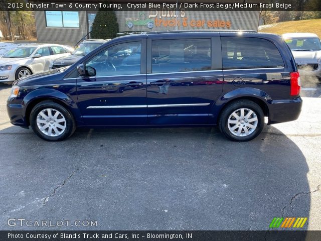 2013 Chrysler Town & Country Touring in Crystal Blue Pearl
