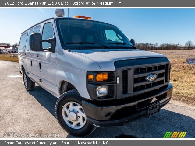 2012 Ford E Series Van E350 Cargo in Oxford White