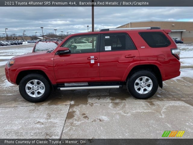 2021 Toyota 4Runner SR5 Premium 4x4 in Barcelona Red Metallic