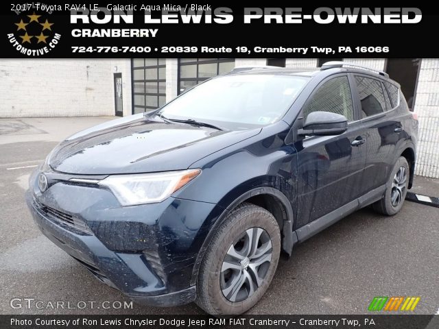 2017 Toyota RAV4 LE in Galactic Aqua Mica