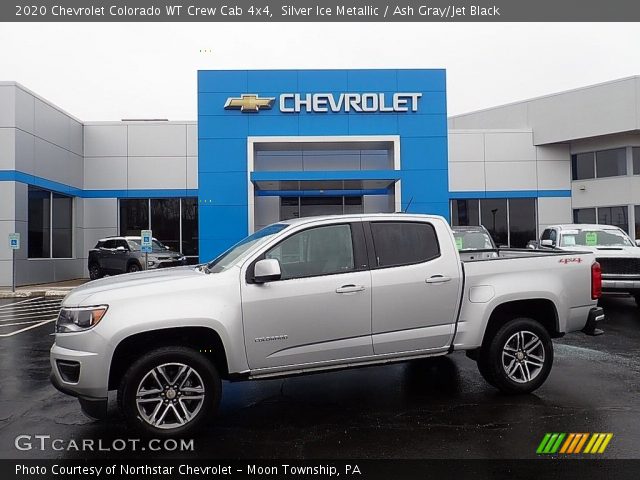 2020 Chevrolet Colorado WT Crew Cab 4x4 in Silver Ice Metallic