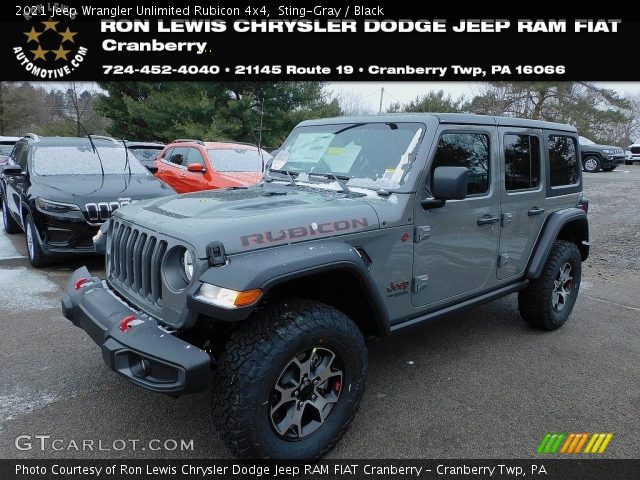 2021 Jeep Wrangler Unlimited Rubicon 4x4 in Sting-Gray