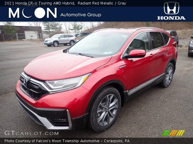 2021 Honda CR-V Touring AWD Hybrid in Radiant Red Metallic