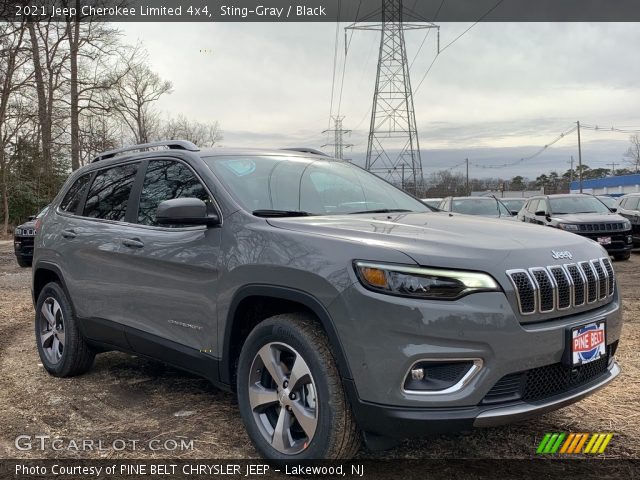 2021 Jeep Cherokee Limited 4x4 in Sting-Gray