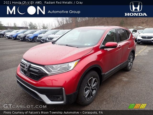 2021 Honda CR-V EX AWD in Radiant Red Metallic