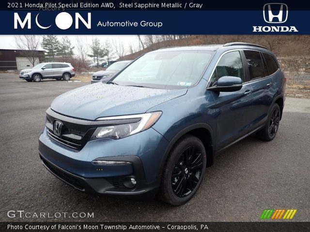 2021 Honda Pilot Special Edition AWD in Steel Sapphire Metallic