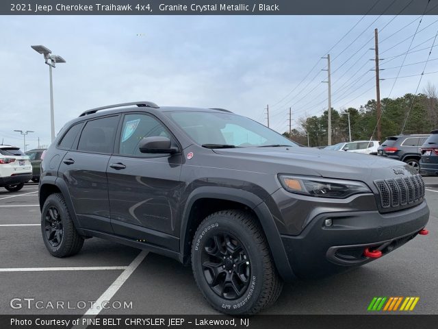 2021 Jeep Cherokee Traihawk 4x4 in Granite Crystal Metallic