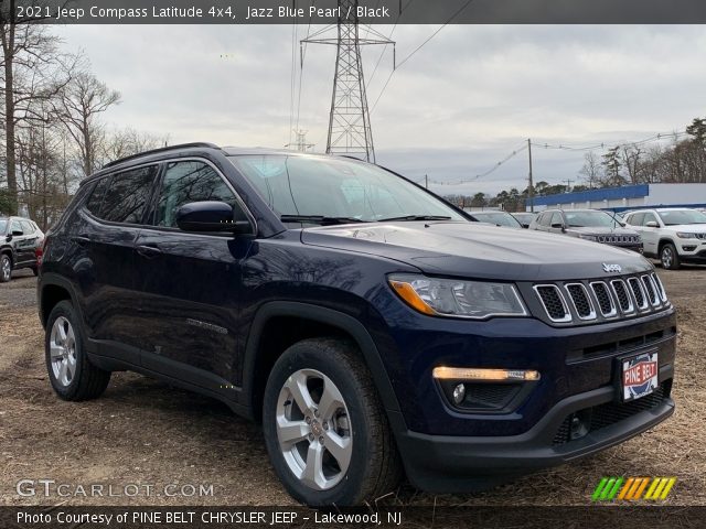 2021 Jeep Compass Latitude 4x4 in Jazz Blue Pearl