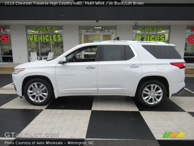 2019 Chevrolet Traverse High Country AWD in Pearl White