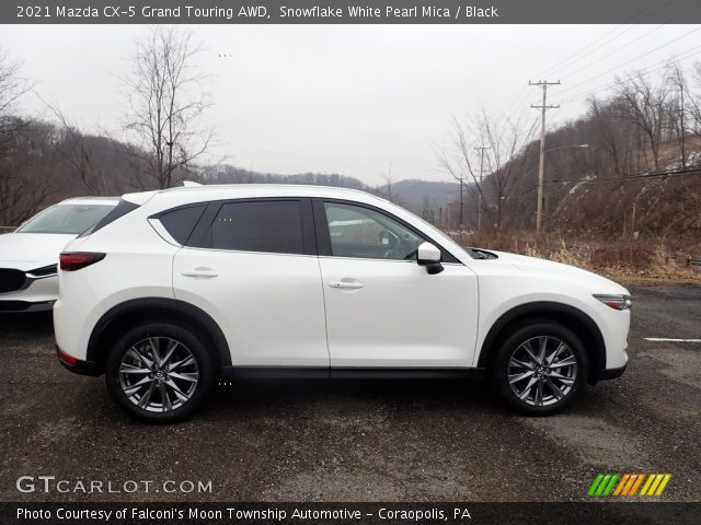 2021 Mazda CX-5 Grand Touring AWD in Snowflake White Pearl Mica