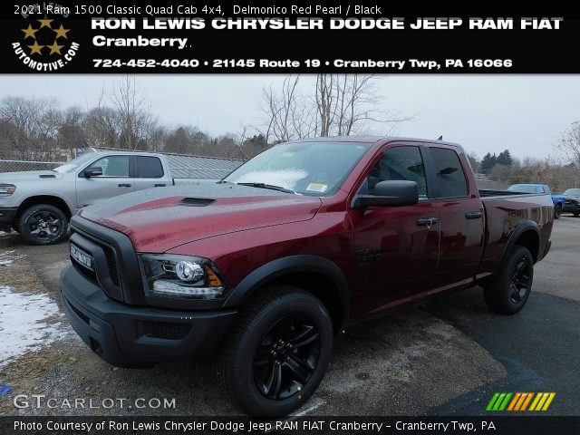 2021 Ram 1500 Classic Quad Cab 4x4 in Delmonico Red Pearl