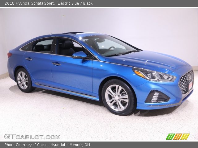 2018 Hyundai Sonata Sport in Electric Blue