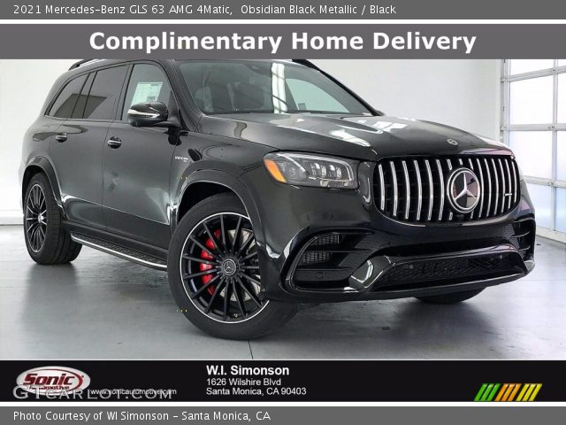 2021 Mercedes-Benz GLS 63 AMG 4Matic in Obsidian Black Metallic