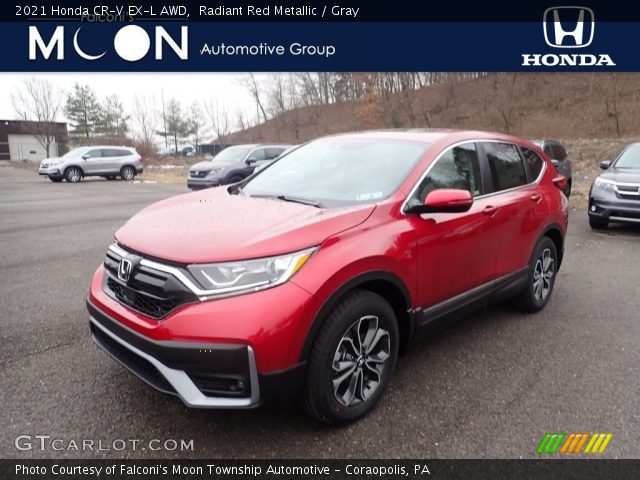 2021 Honda CR-V EX-L AWD in Radiant Red Metallic