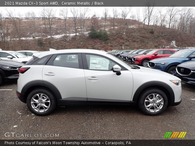 2021 Mazda CX-3 Sport AWD in Ceramic Metallic