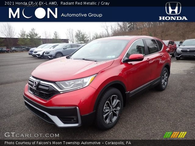 2021 Honda CR-V EX-L AWD in Radiant Red Metallic