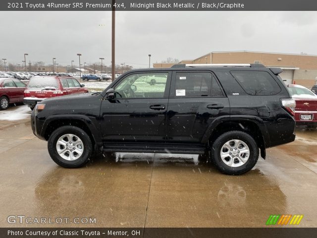 2021 Toyota 4Runner SR5 Premium 4x4 in Midnight Black Metallic