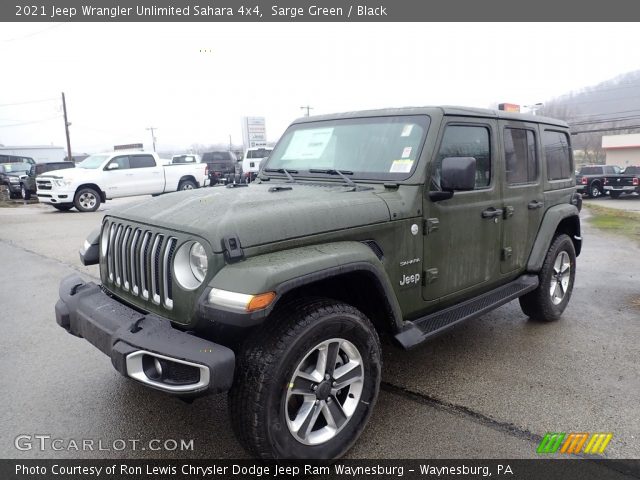 2021 Jeep Wrangler Unlimited Sahara 4x4 in Sarge Green