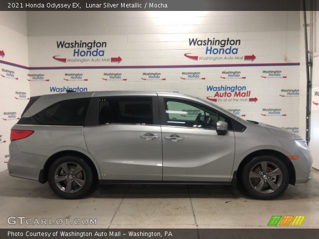 2021 Honda Odyssey EX in Lunar Silver Metallic