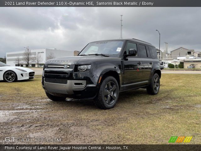 2021 Land Rover Defender 110 X-Dynamic HSE in Santorini Black Metallic