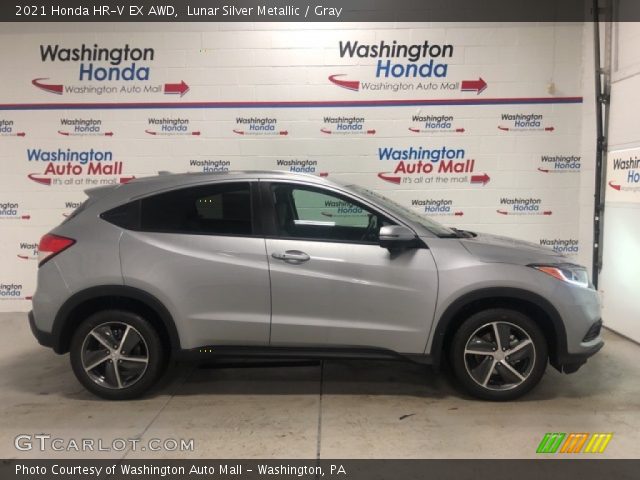 2021 Honda HR-V EX AWD in Lunar Silver Metallic