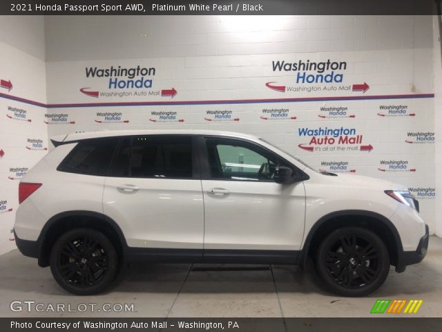 2021 Honda Passport Sport AWD in Platinum White Pearl