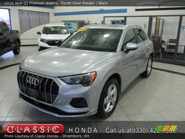 2019 Audi Q3 Premium quattro in Florett Silver Metallic