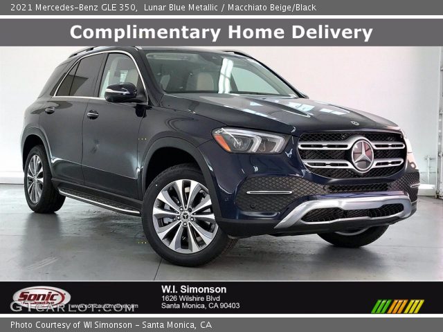 2021 Mercedes-Benz GLE 350 in Lunar Blue Metallic