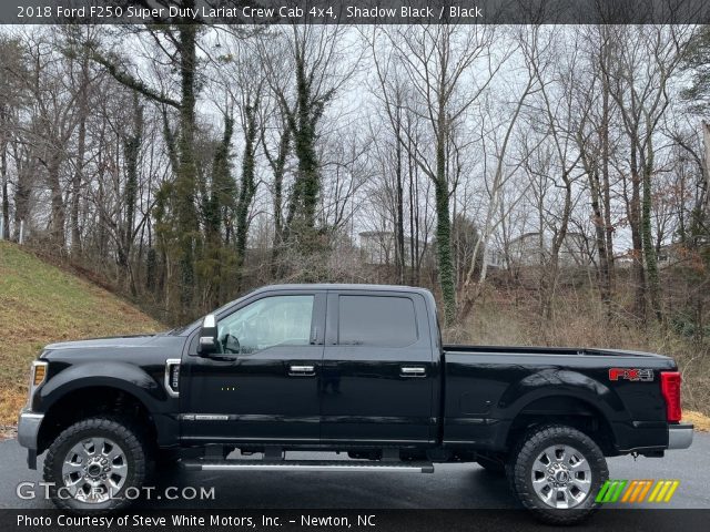 2018 Ford F250 Super Duty Lariat Crew Cab 4x4 in Shadow Black