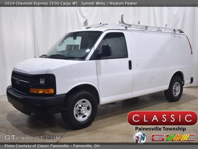 2014 Chevrolet Express 2500 Cargo WT in Summit White