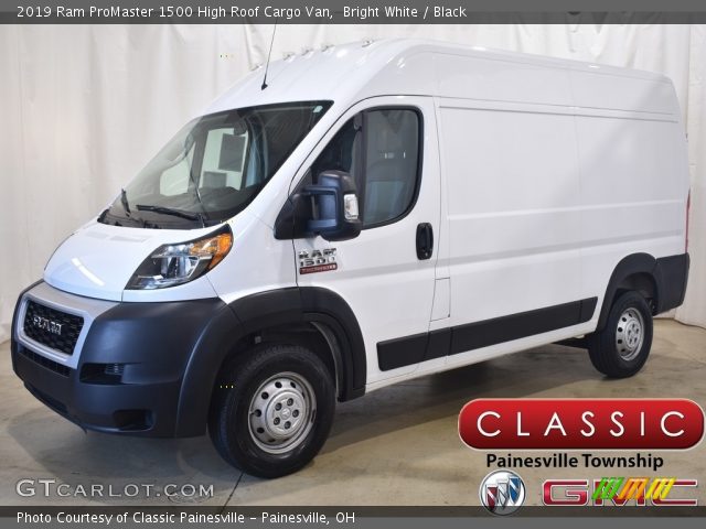 2019 Ram ProMaster 1500 High Roof Cargo Van in Bright White