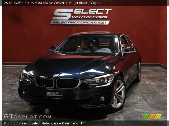 2018 BMW 4 Series 430i xDrive Convertible in Jet Black