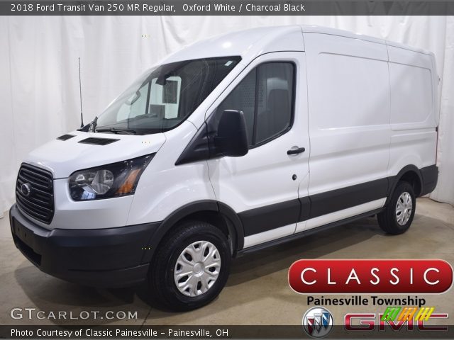 2018 Ford Transit Van 250 MR Regular in Oxford White