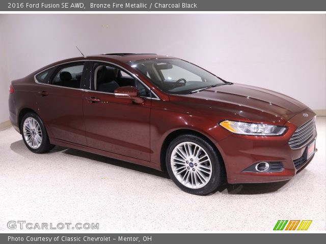 2016 Ford Fusion SE AWD in Bronze Fire Metallic