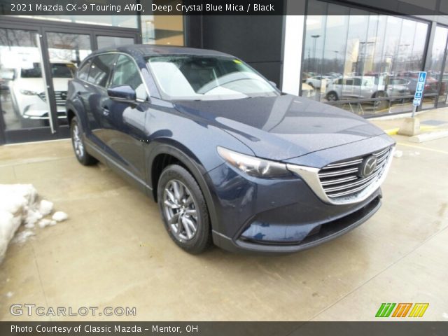 2021 Mazda CX-9 Touring AWD in Deep Crystal Blue Mica